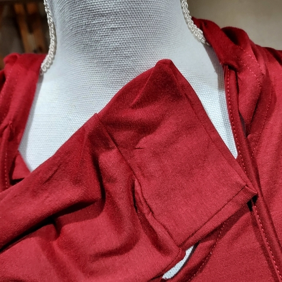 Hooded casual long sleeve top. Womans 14 - Picture 10 of 11